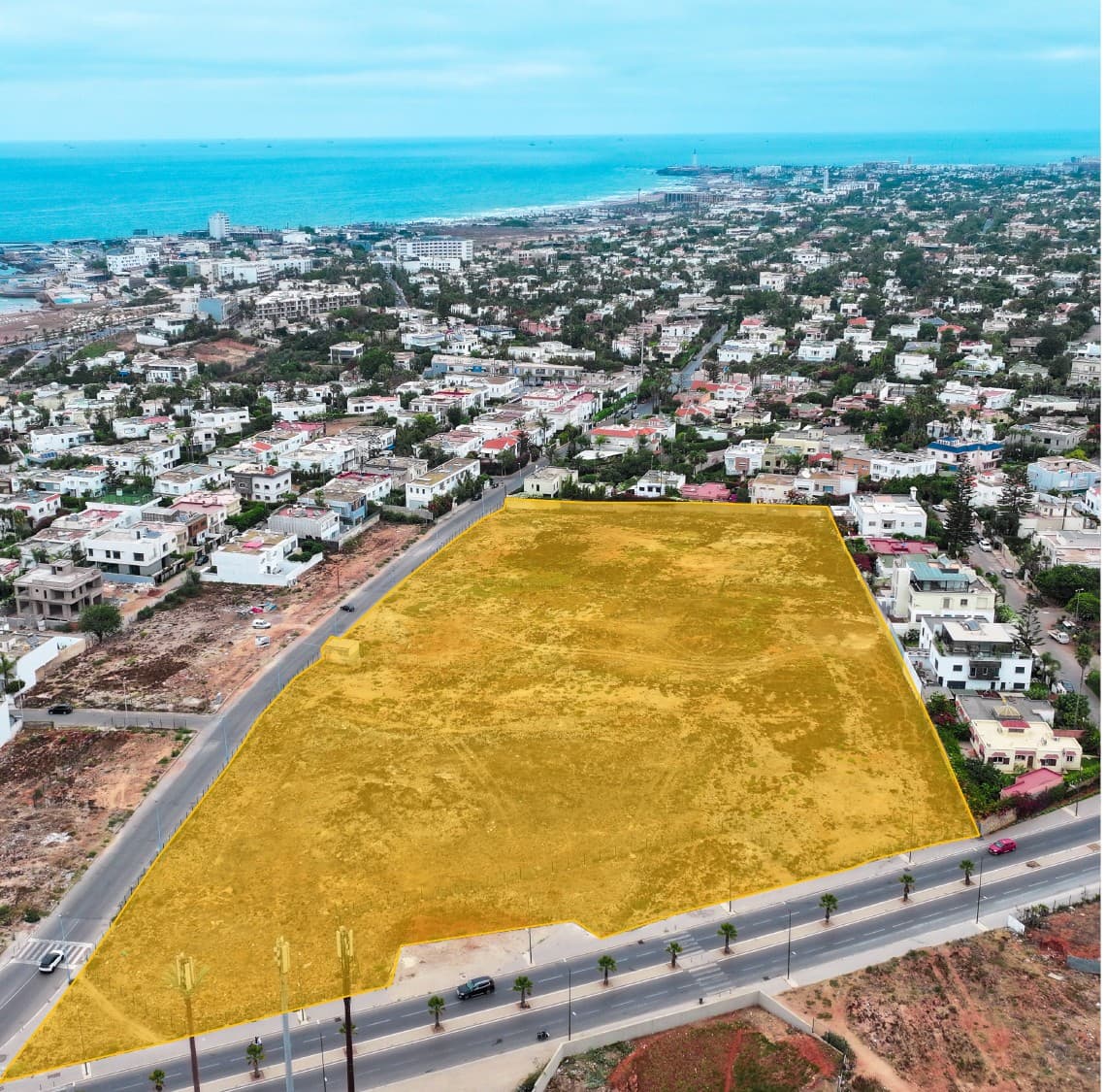 Ain Diab Beachfront — land overview