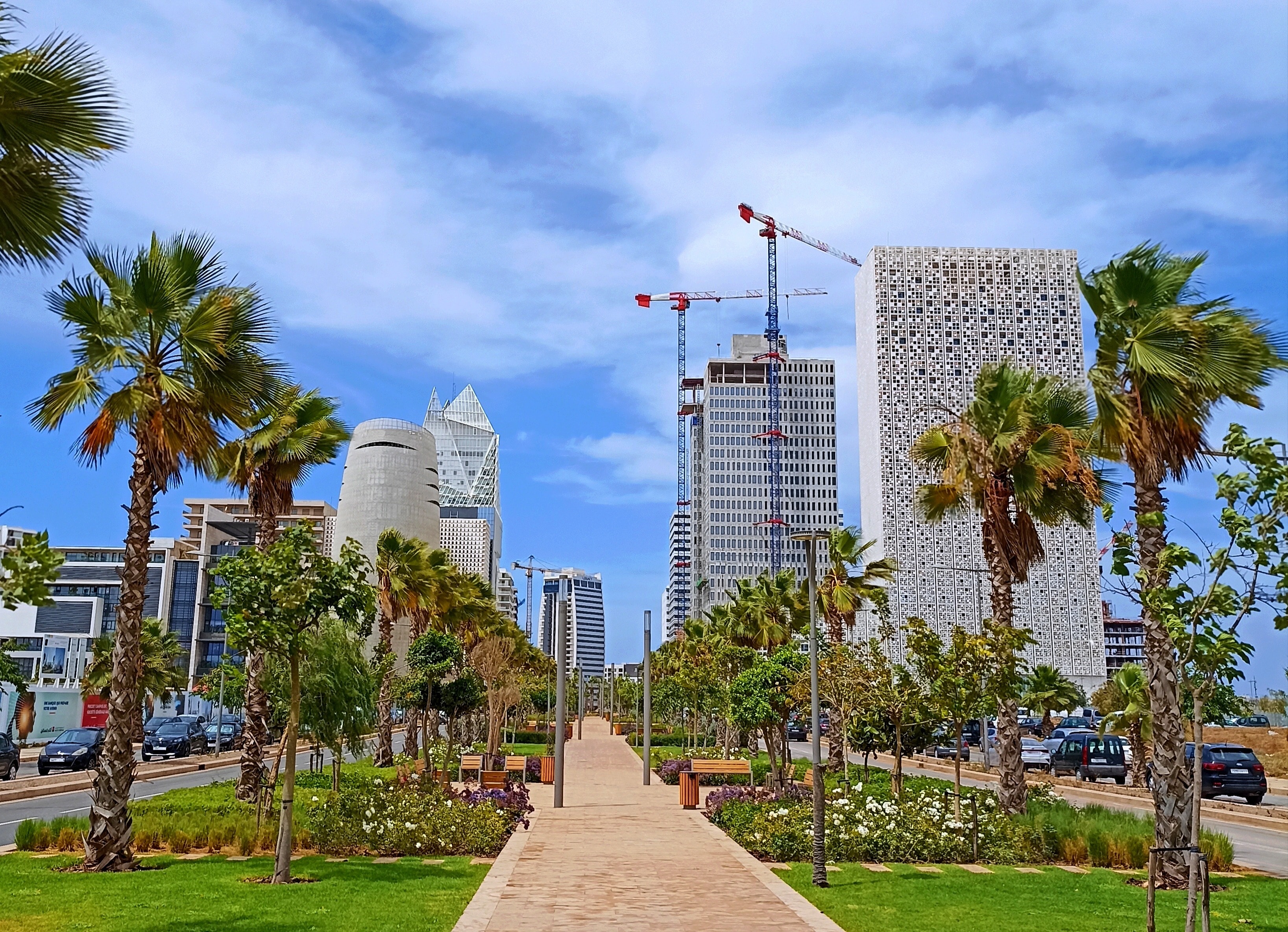Casablanca CBD boulevard