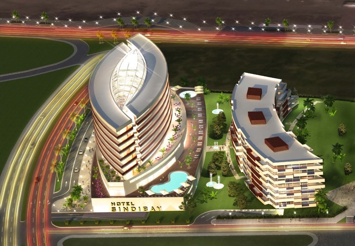 Rue de la Mer Méditerranée — projection render 3